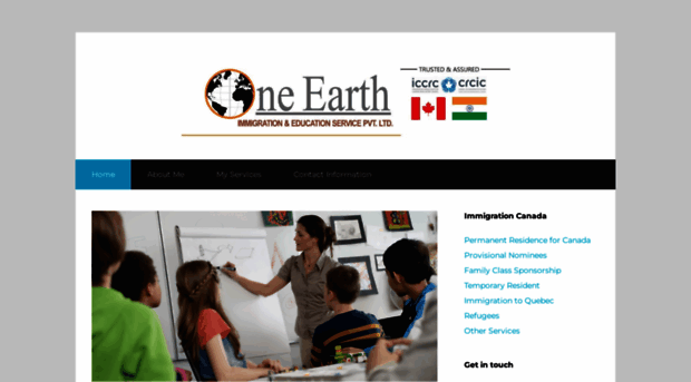 oneearthimmigrationservices.com