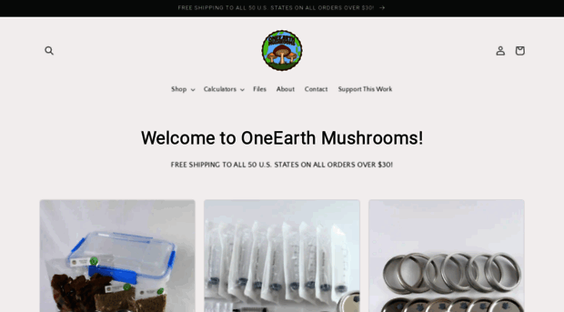 oneearthmushrooms.com