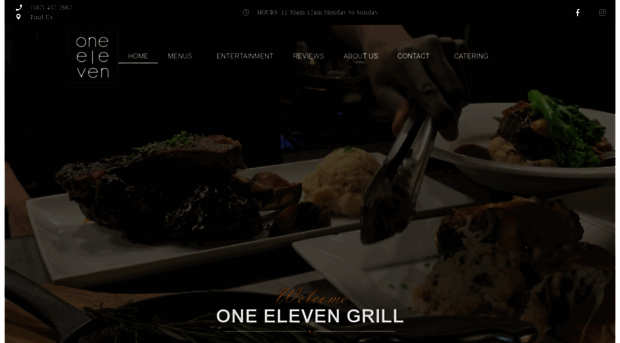 oneelevengrill.com