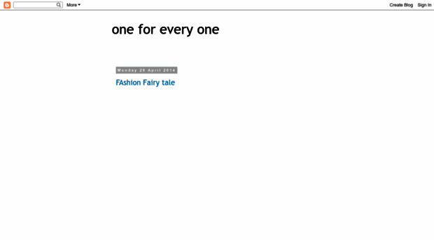 oneforeveryone4u.blogspot.in