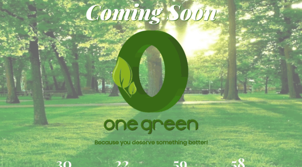 onegreen.one