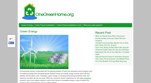 onegreenhome.org