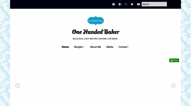 onehandedbaker.com