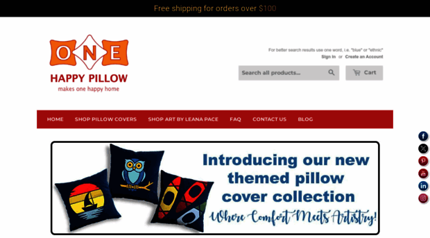 onehappypillow.com