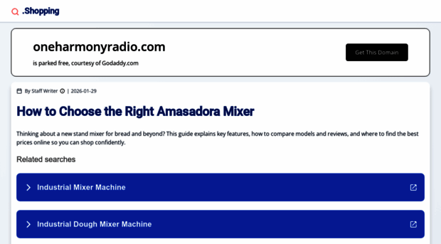 oneharmonyradio.com