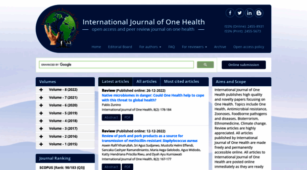 onehealthjournal.org