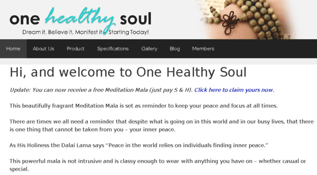 onehealthysoul.com