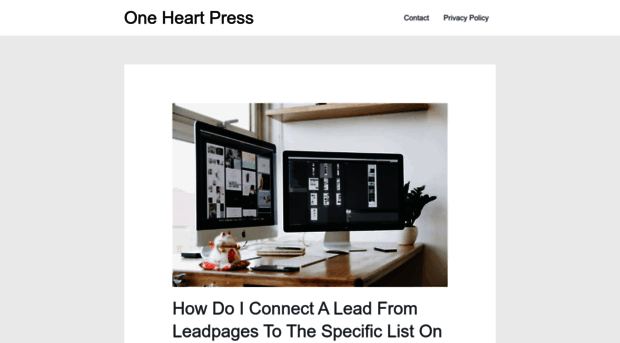 oneheartpress.com