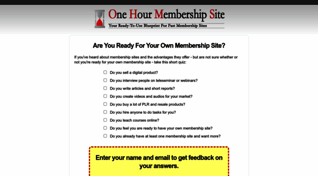 onehourmembershipsite.com