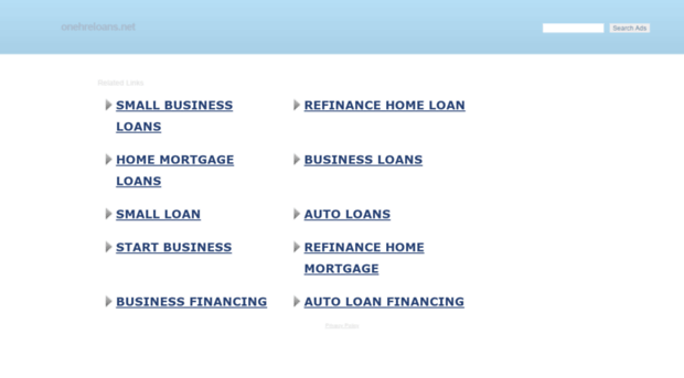 onehreloans.net