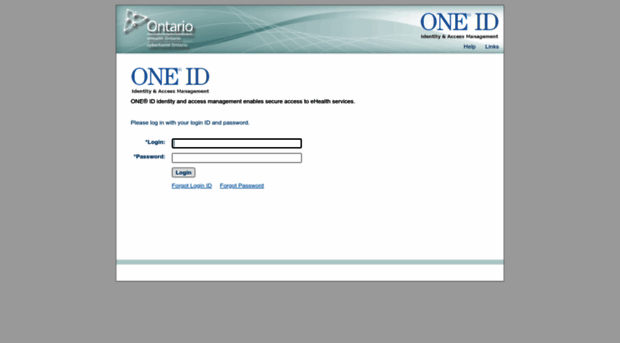 oneid.ehealthontario.ca