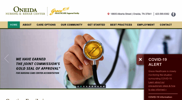 oneidanursingandrehab.com