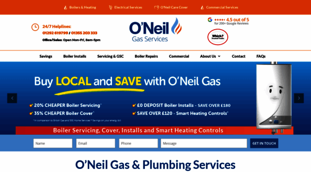 oneilgas.co.uk