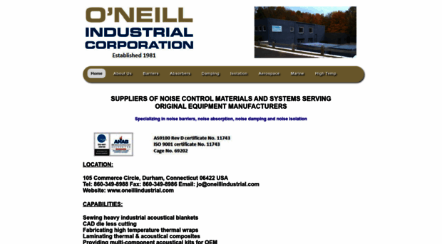 oneillindustrial.com