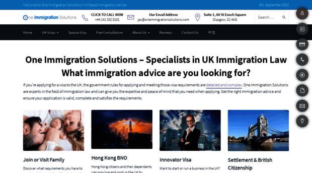 oneimmigrationsolutions.com