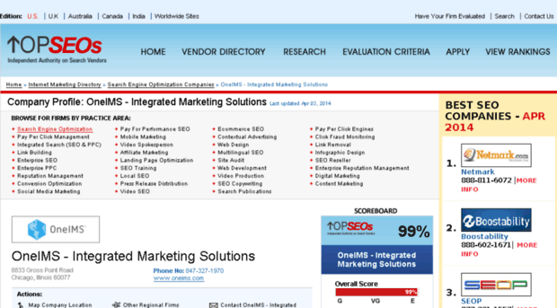 oneims-integrated-marketing-solutions.topseos.com