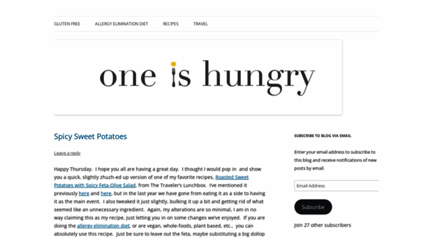 oneishungry.com