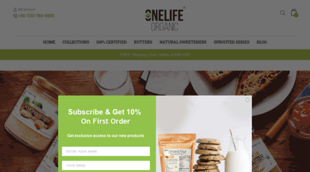 onelifeorganic.com