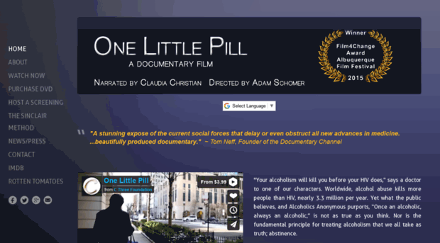 onelittlepillmovie.com