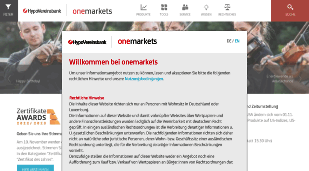 onemarkets.de