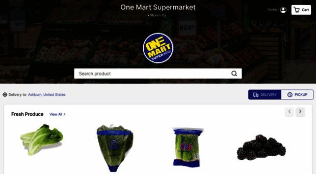 onemartsupermarket.com