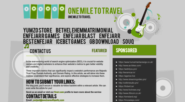 onemiletotravel.com