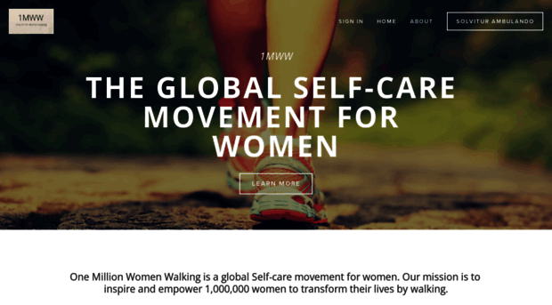 onemillionwomenwalking.com