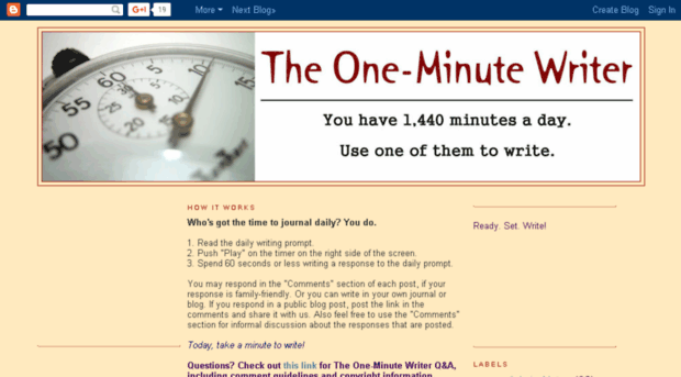 oneminutewriter.blogspot.com