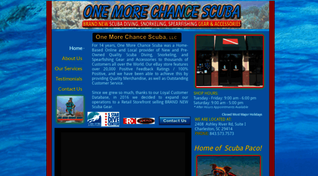 onemorechancescuba.com