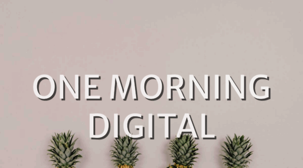 onemorningdigital.wordpress.com