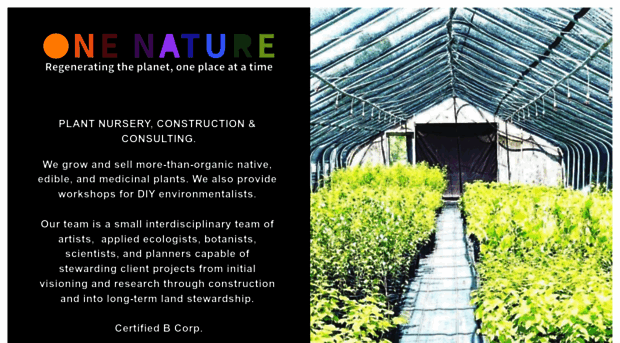 onenaturegardencenter.com