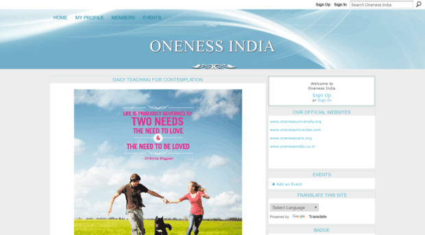 onenessindia.ning.com