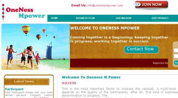 onenessmpower.com