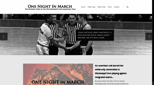 onenightinmarch.com