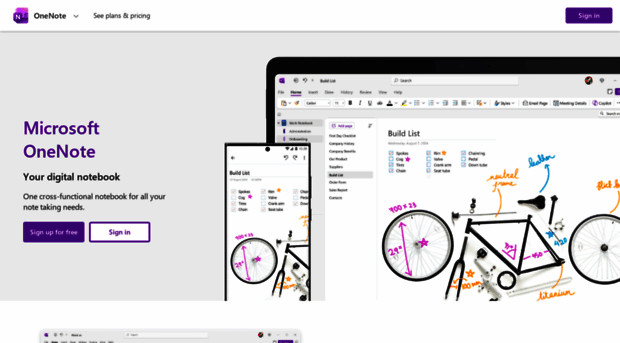 onenote.cloud.microsoft - Microsoft OneNote | The digita... - One Note ...