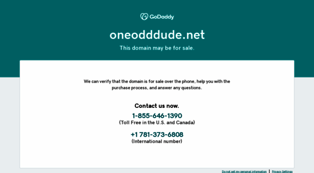 oneodddude.net