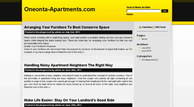 oneonta-apartments.com