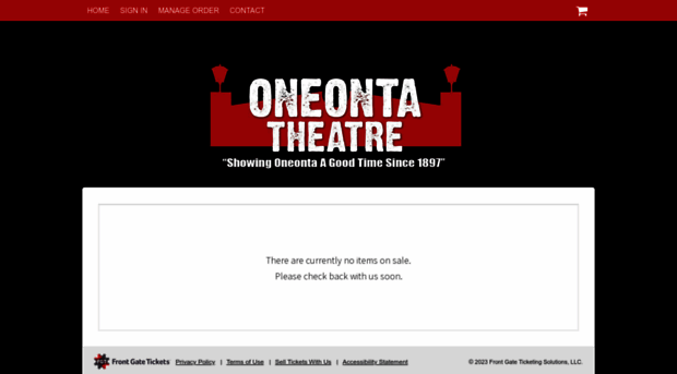 oneontatheatre.frontgatetickets.com