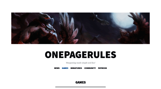 onepagerules.com