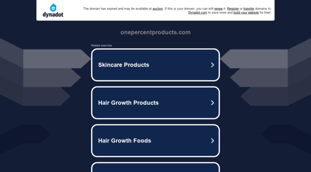 onepercentproducts.com