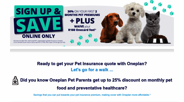 onepet.co.za