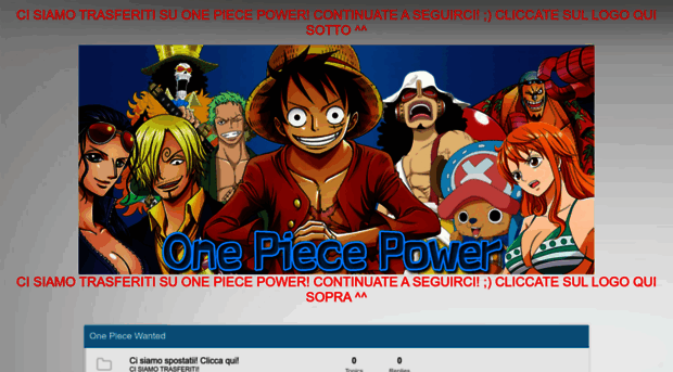 onepiecewanted.forumfree.it