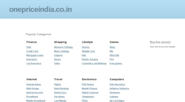onepriceindia.co.in
