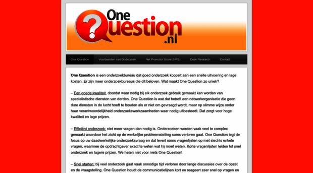 onequestion.nl