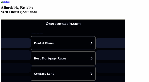 oneroomcabin.com