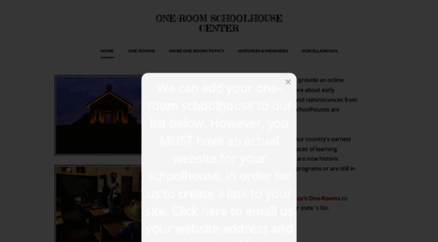 oneroomschoolhousecenter.weebly.com