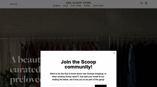 onescoopstore.com