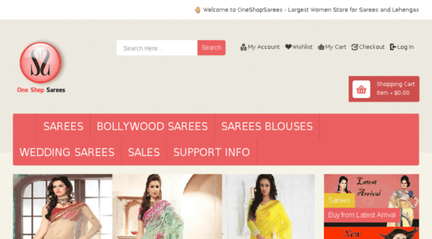 oneshopsarees.com