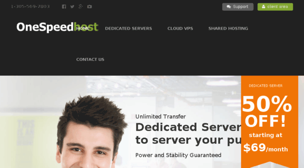 onespeedhost.com