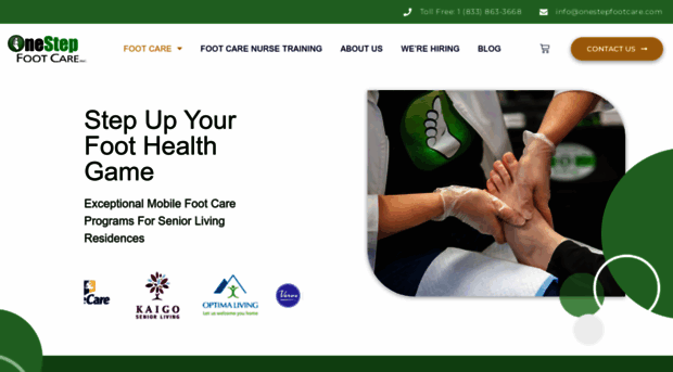 onestepfootcare.com